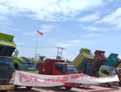 Ratusan Sopir Dump Truk Demo, DPRD Konawe Bakal Melakukan Koordinasi dengan Pemda dan Kepolisian