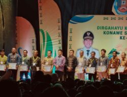 PT Tiran Sulawesi Raih Penghargaan CSR di HUT ke-23 Konsel, Tegaskan Komitmen Sosial Berkelanjutan